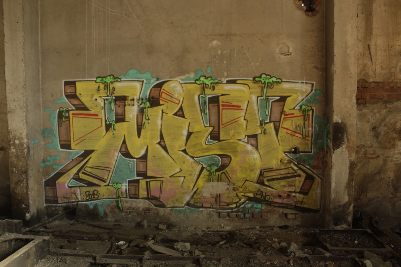 Graffiti Bombing - Photo by FameBalken