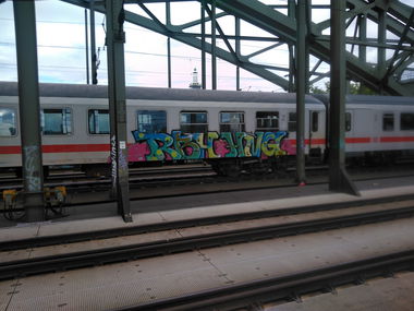 Graffiti Train - Photo by FameBalken