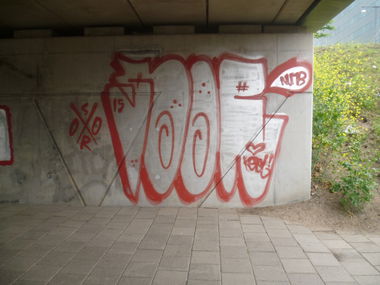 Graffiti Bombing - Photo by FameBalken