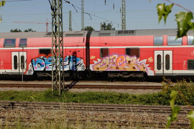 Graffiti Train - Photo by FameBalken