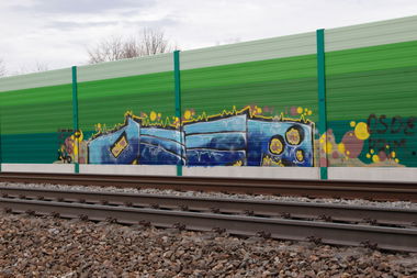 Graffiti Bombing - Photo by FameBalken