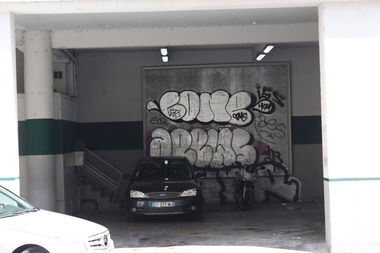 Graffiti Bombing - Photo by FameBalken