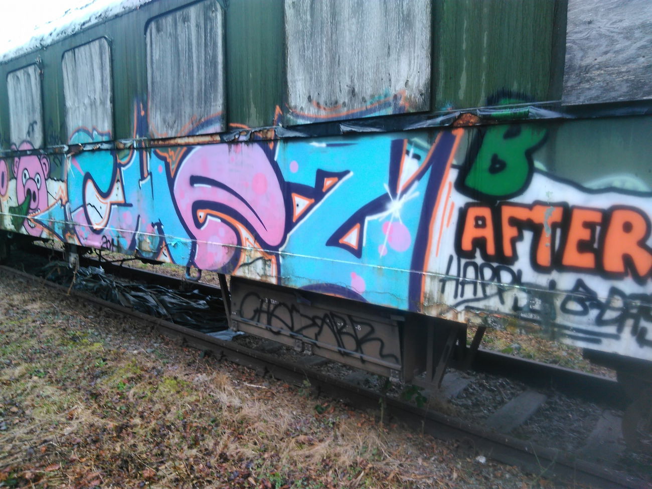 Graffiti Train - Photo by FameBalken