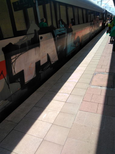 Graffiti Train - Photo by FameBalken