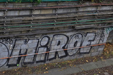 Graffiti Bombing - Photo by FameBalken