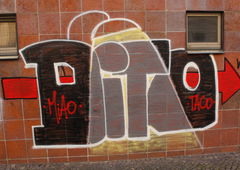 Graffiti Bombing - Photo by FameBalken