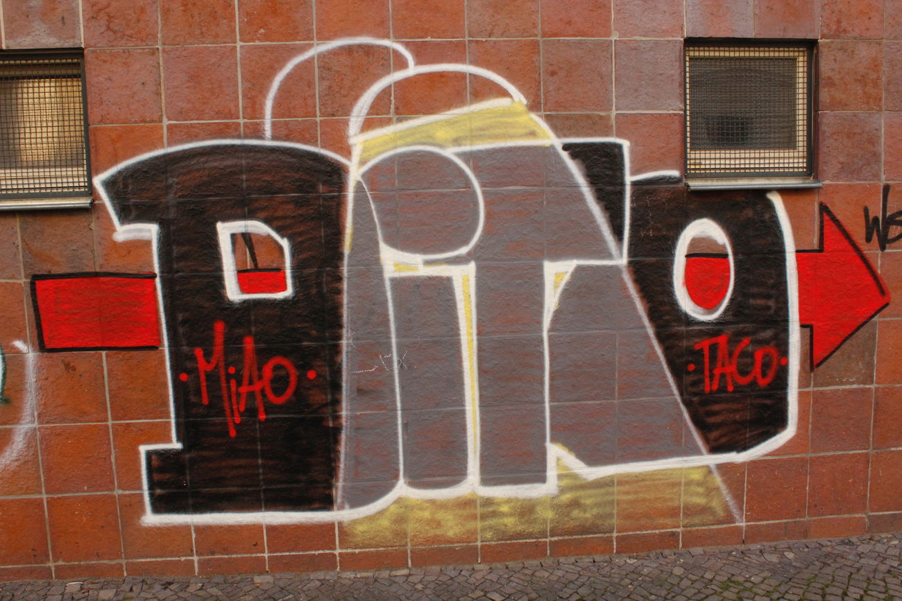 Graffiti Bombing - Photo by FameBalken
