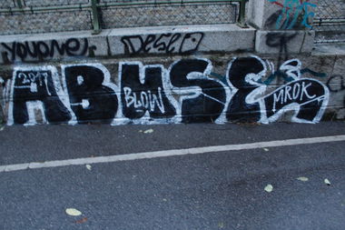 Graffiti Bombing - Photo by FameBalken