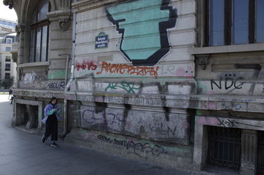Graffiti Bombing - Photo by FameBalken