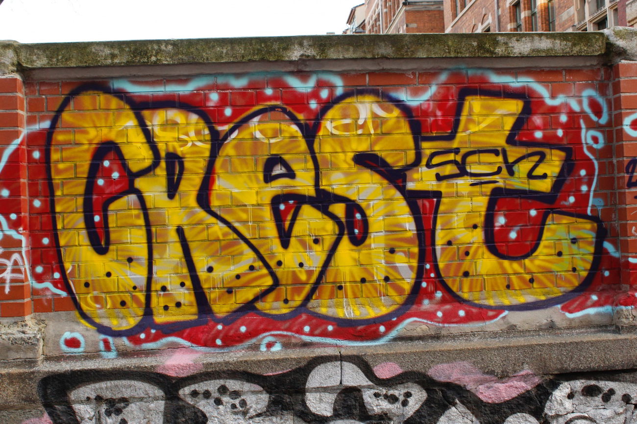 Graffiti Bombing - Photo by FameBalken