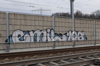 Graffiti Bombing - Photo by FameBalken