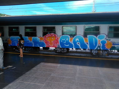 Graffiti Train - Photo by FameBalken