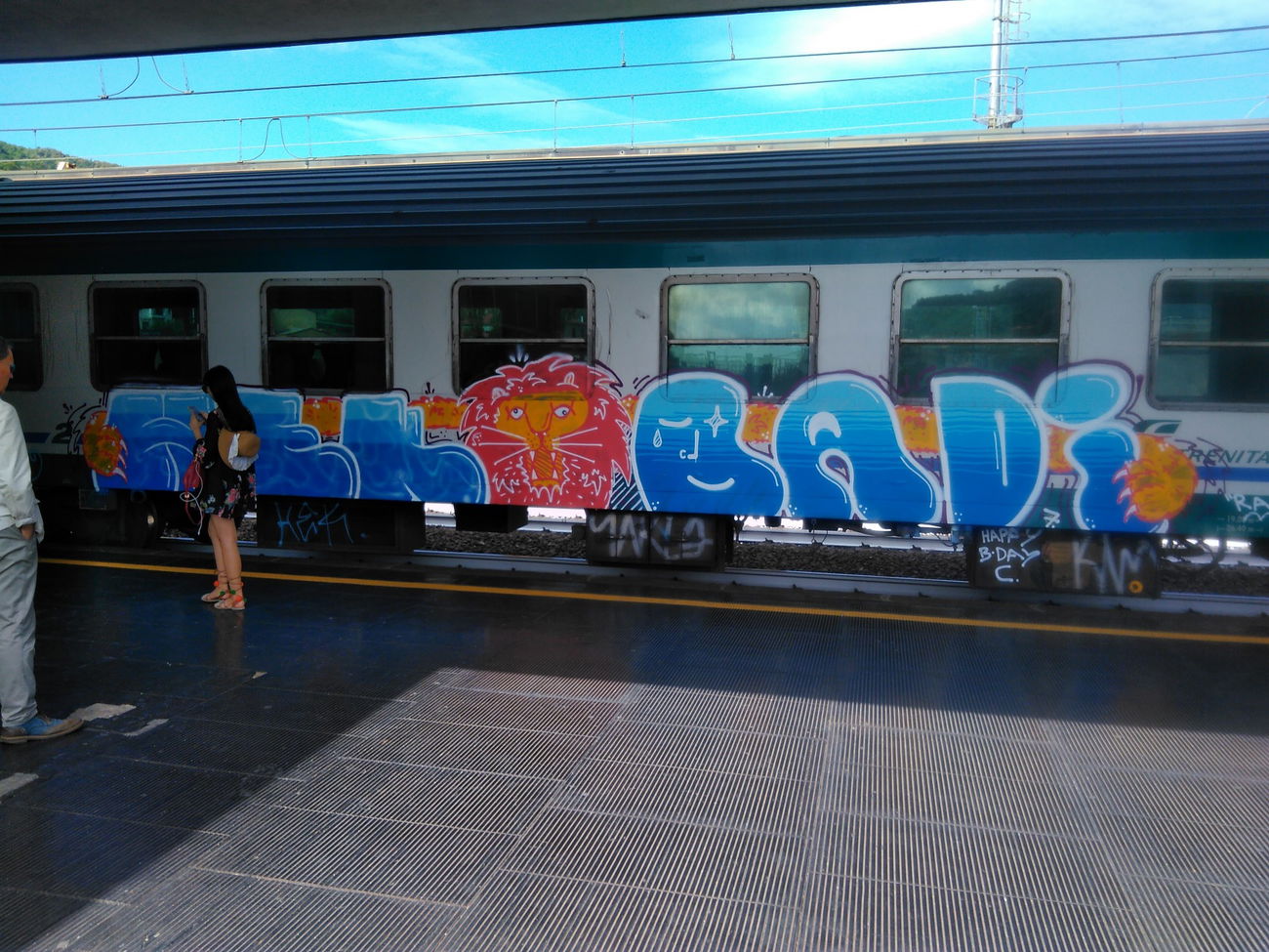 Graffiti Train - Photo by FameBalken