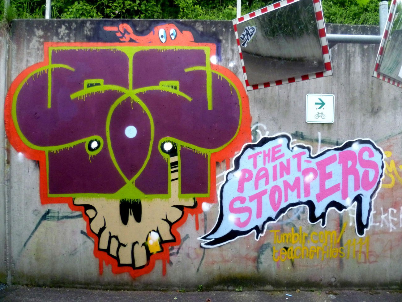 Graffiti Wall - Photo by FameBalken