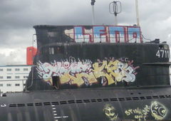 Graffiti Bombing - Photo by FameBalken