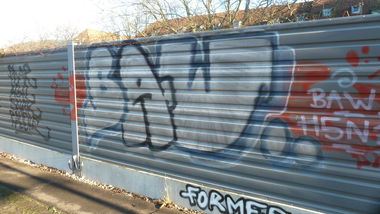 Graffiti Bombing - Photo by FameBalken