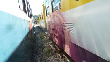 Graffiti Train - Photo by FameBalken
