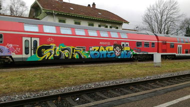 Graffiti Train - Photo by FameBalken
