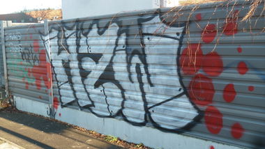 Graffiti Bombing - Photo by FameBalken