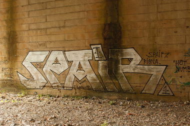 Graffiti Bombing - Photo by FameBalken