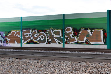 Graffiti Bombing - Photo by FameBalken
