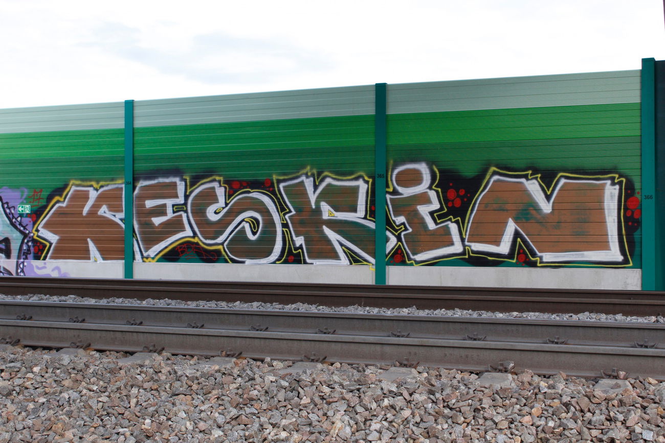 Graffiti Bombing - Photo by FameBalken