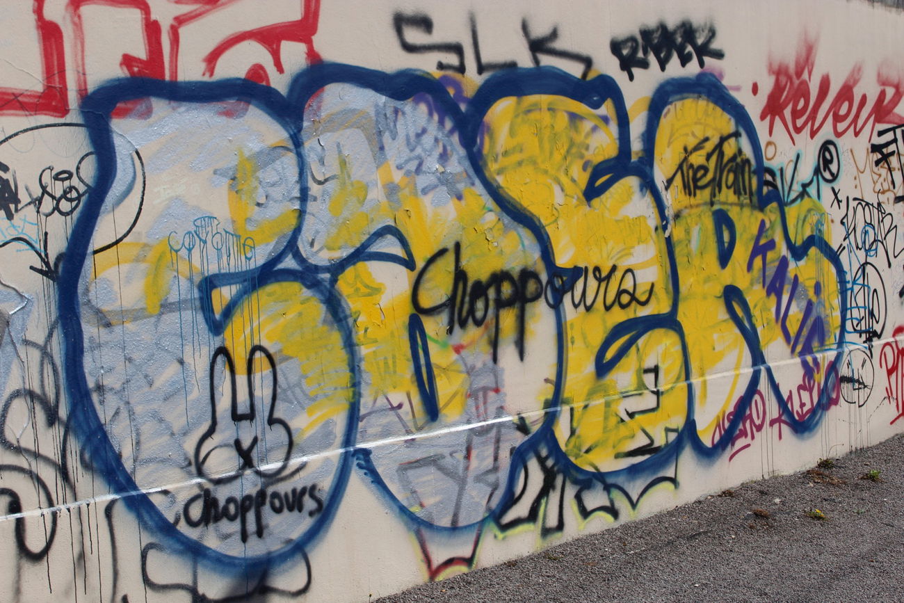 Graffiti Bombing - Photo by FameBalken