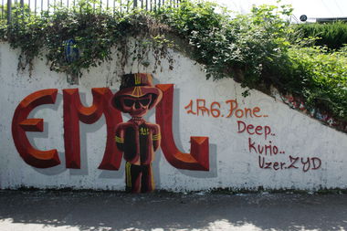 Graffiti Wall - Photo by FameBalken