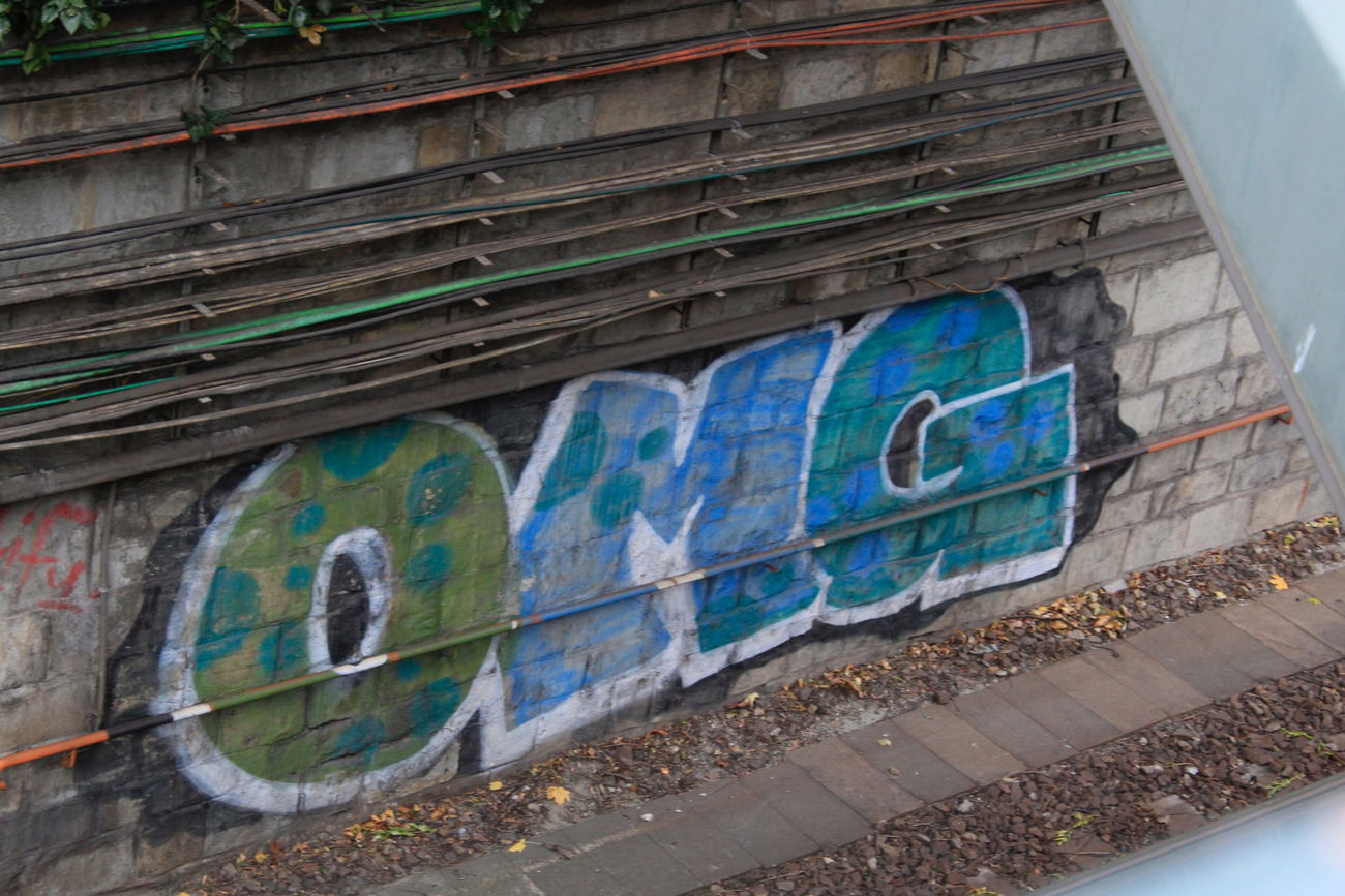 Graffiti Bombing - Photo by FameBalken