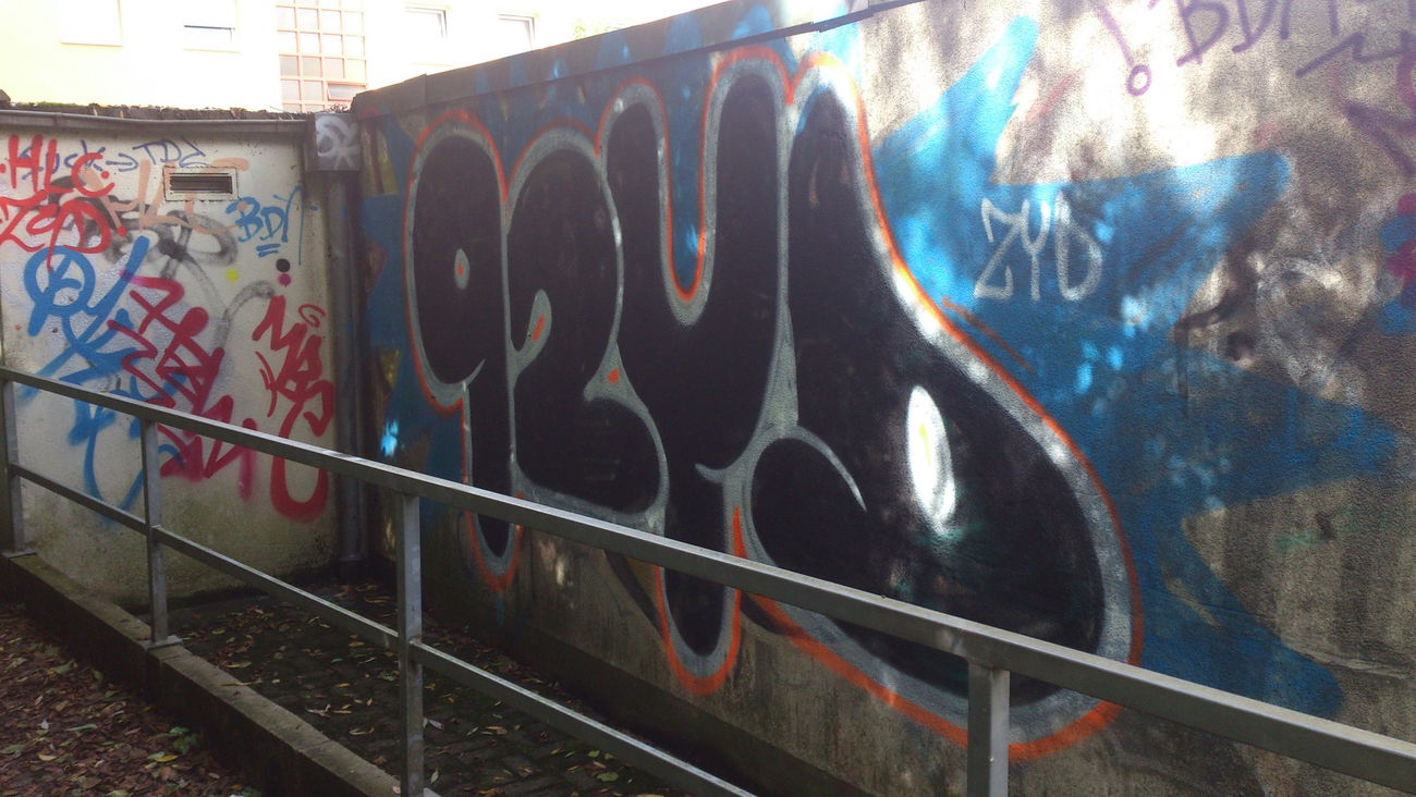 Graffiti Bombing - Photo by FameBalken