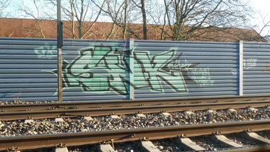 Graffiti Bombing - Photo by FameBalken