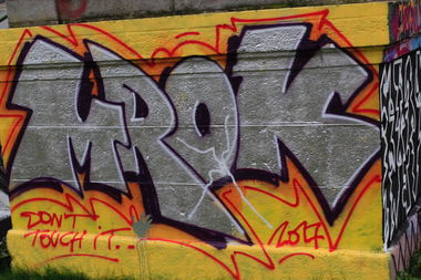 Graffiti Bombing - Photo by FameBalken