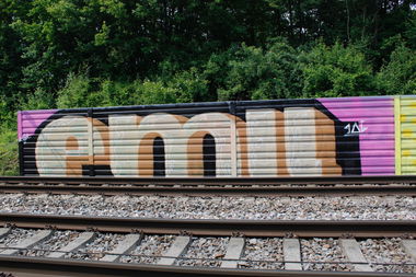 Graffiti Bombing - Photo by FameBalken