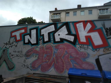 Graffiti Bombing - Photo by FameBalken