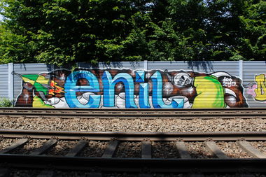 Graffiti Bombing - Photo by FameBalken