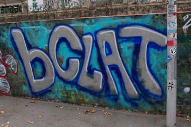 Graffiti Bombing - Photo by FameBalken