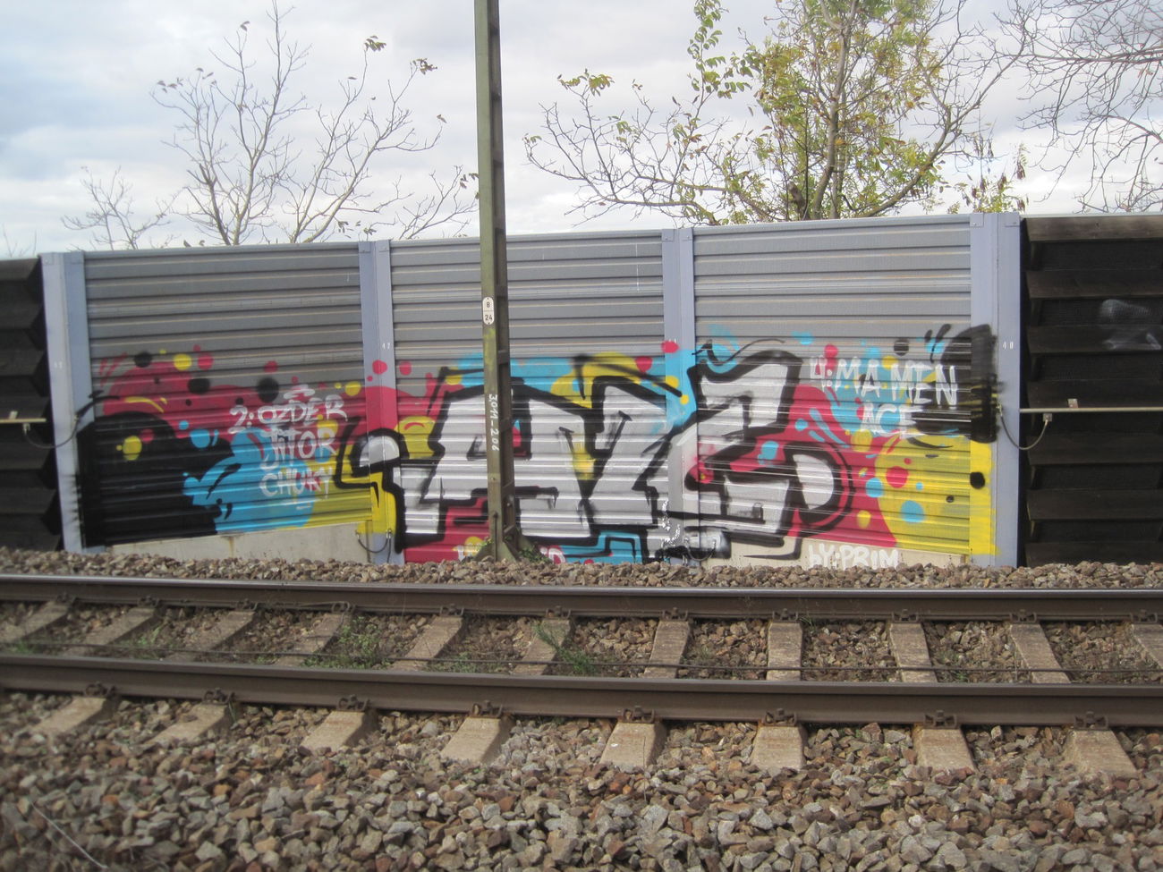 Graffiti Bombing - Photo by FameBalken