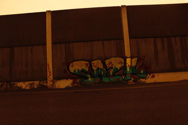 Graffiti Bombing - Photo by FameBalken