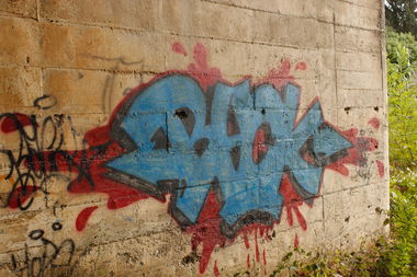 Graffiti Bombing - Photo by FameBalken