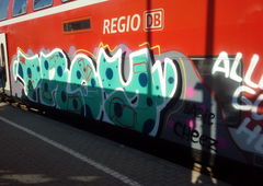 Graffiti Train - Photo by FameBalken