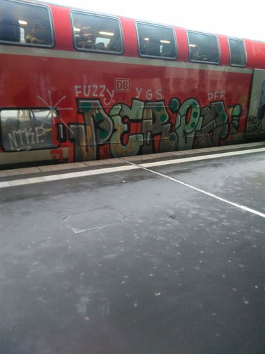 Graffiti Train - Photo by FameBalken