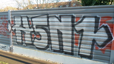 Graffiti Bombing - Photo by FameBalken