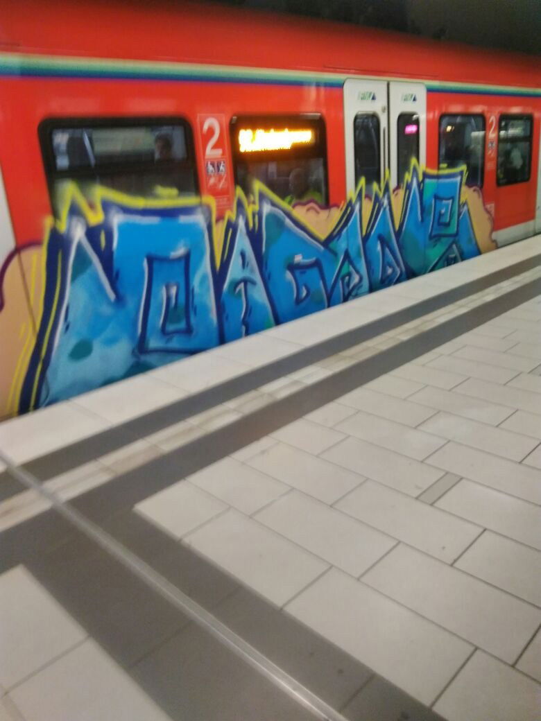 Graffiti Train - Photo by FameBalken