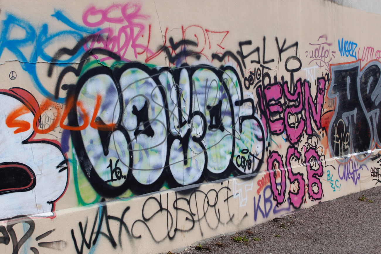 Graffiti Bombing - Photo by FameBalken