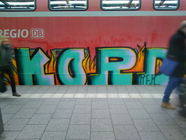 Graffiti Train - Photo by FameBalken