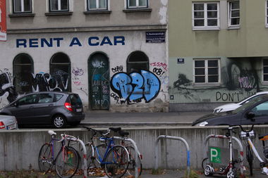 Graffiti Bombing - Photo by FameBalken