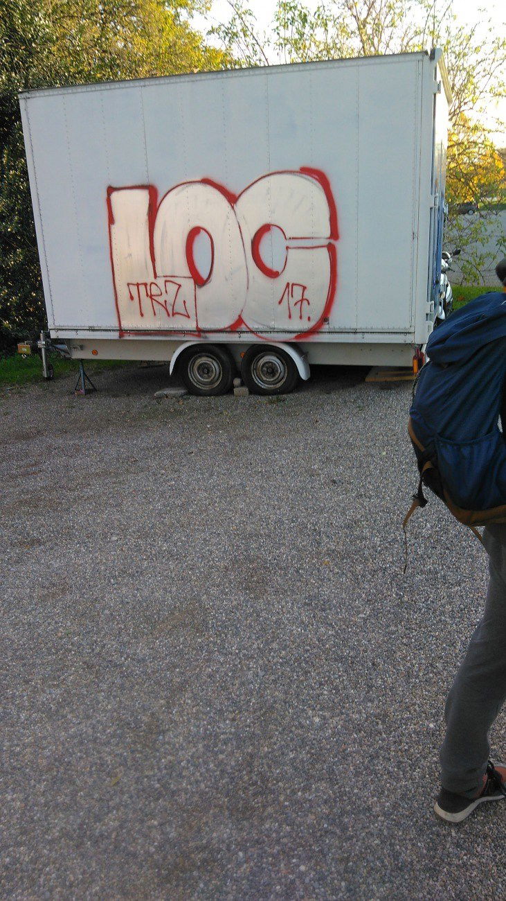 Graffiti Bombing - Photo by FameBalken