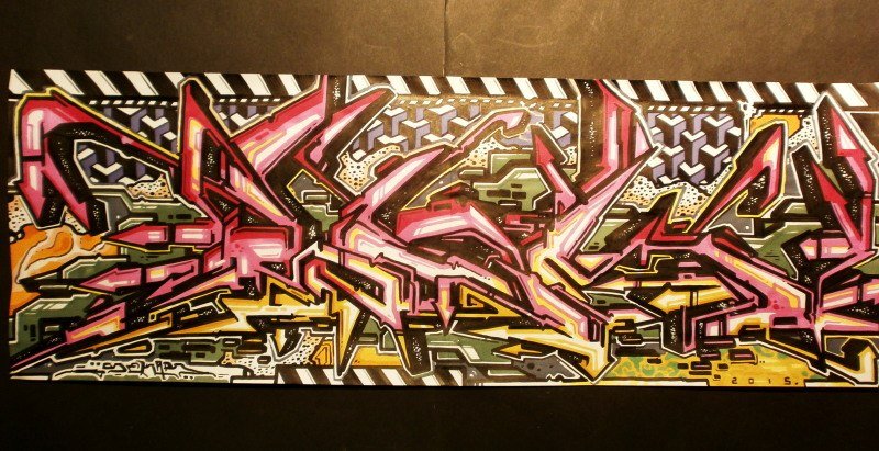Graffiti Sketch - Photo by Famelevel_O
