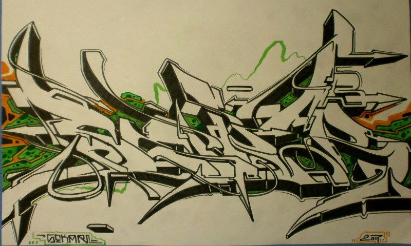 Graffiti Wall - Photo by Famelevel_O