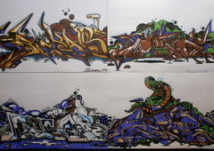 Graffiti Wall - Photo by Famelevel_O